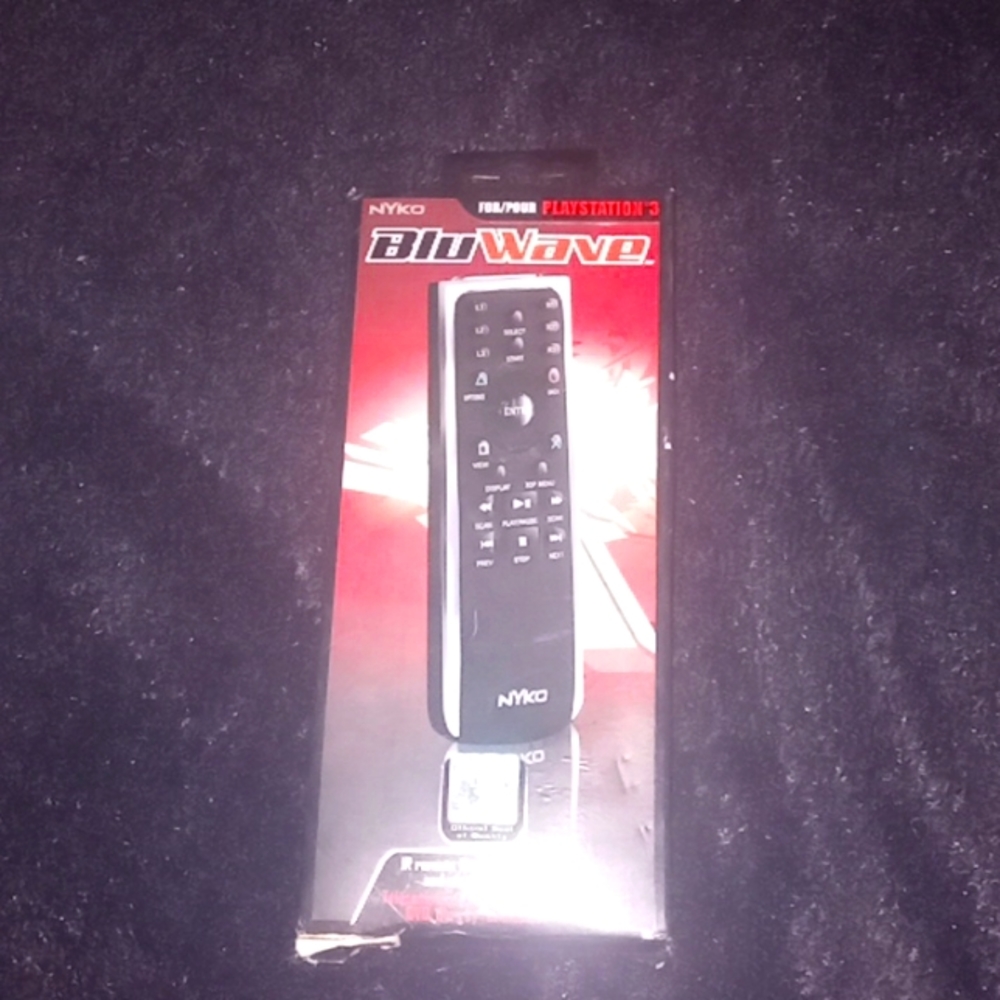 Blu wave playstation 3 ir remote DVD blu-ray  and music playback